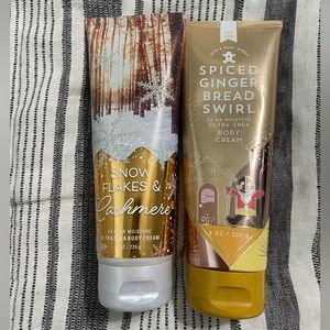 Bath and Body Works body cream bundle